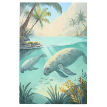 Paraíso Tropical: Manatis na Lagoa