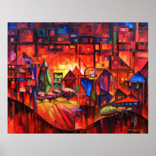 Paralaxe - impressão das canvas