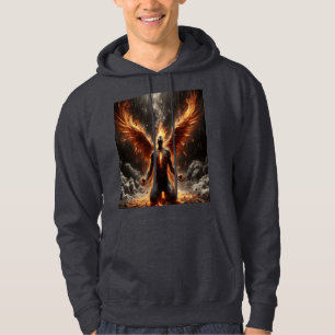 ParallelRealms, camisa de suor Mens. Fênix Reborn.