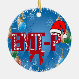 PARAMÉDICO DA EMERGÊNCIA DO ORNAMENTO DO PAPAI