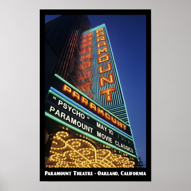 Paramount, Oakland 11x17 Poster (Frente)