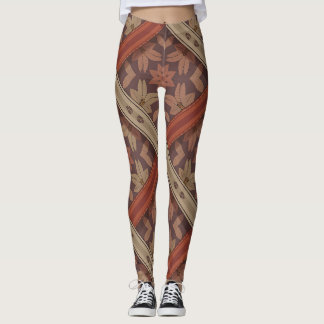 Parang Floral Tecido | Leggings com Motivo Batik