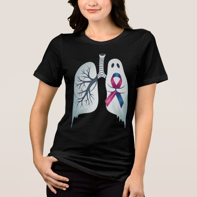 Paranormal Happy Lungs Project Fundraiser Shirt (Frente)