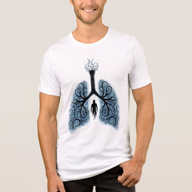Paranormal Happy Lungs Project Fundraiser Shirt v2 (Frente)