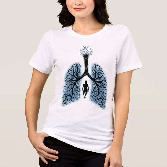 Paranormal Happy Lungs Project Fundraiser Shirt v2 (Frente)