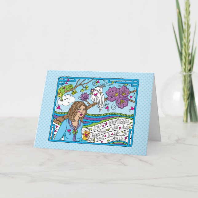 Parar Cartão Overthink_Greeting (Frente)