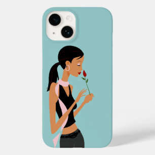 Parar e cheirar a Capa de telefone das Rosas