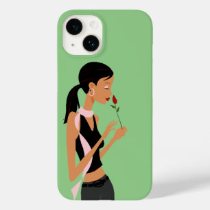 Parar e cheirar a Capa de telefone das Rosas