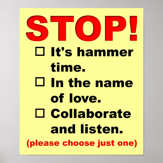 Parar Por Qualquer Razão Que Você Escolher Poster  (Frente)