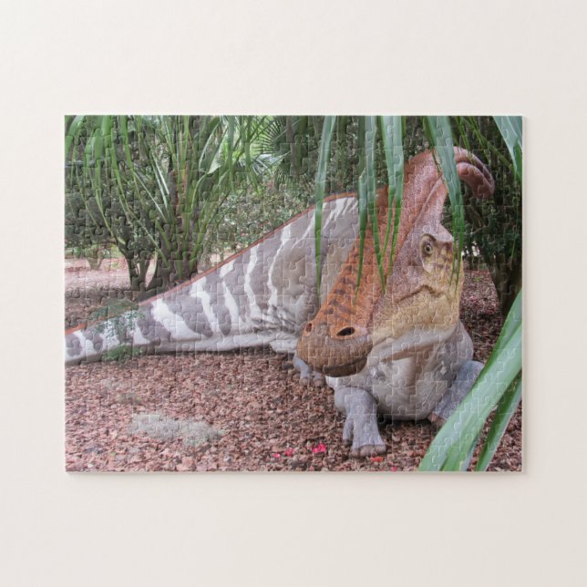 Parasaurolophus Dinossaur - Quebra-cabeça (Horizontal)