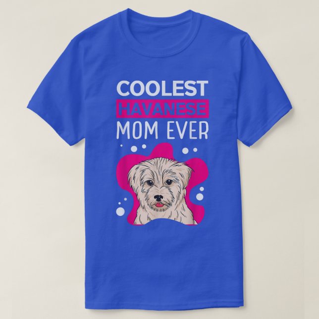 Parceiro de Cachorros Havanês Cópia de Camisa (Frente do Design)