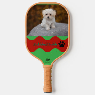 Parceiro de Pickleball Cachorro Remada