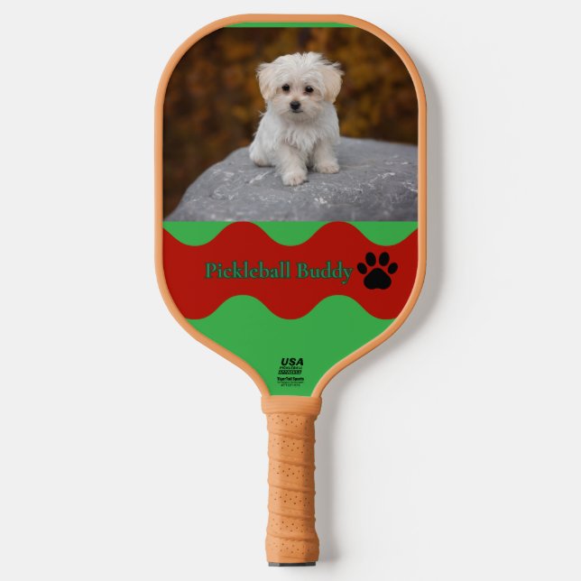 Parceiro de Pickleball Cachorro Remada (Front)