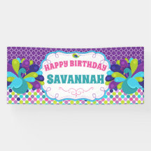 Parceiro Feliz Aniversário de Peacock