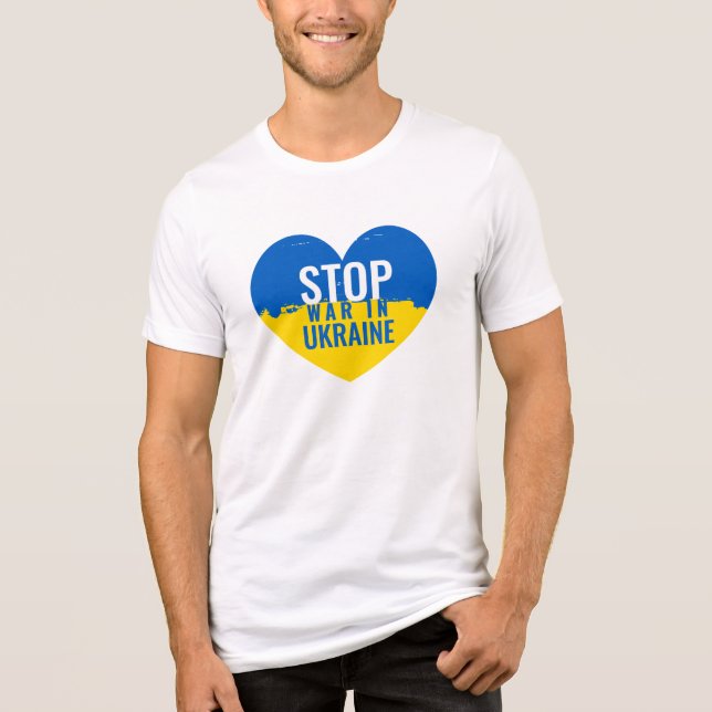 Pare a guerra na Ucrânia. (Frente)