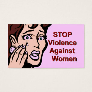 Pare a violência contra mulheres