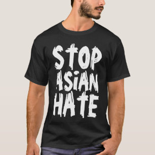 PARE AS CAMISAS T-HATE ASIÁTICAS