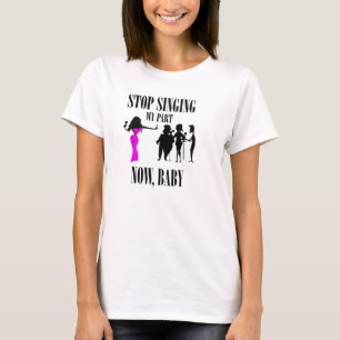 Pare de cantar minha camisa da parte T (as