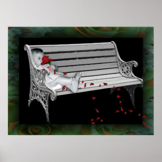 Pare E Cheire Os Rosa - Impressão