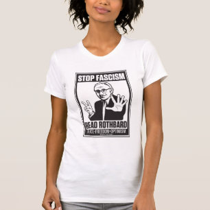 Pare o fascismo Leia a camisa do barbardo