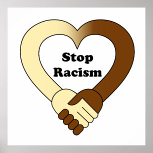 Pare o poster do racismo