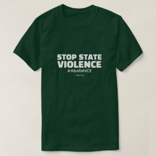 PARE VIOLÊNCIA ESTATAL - Uma Camiseta MisterP