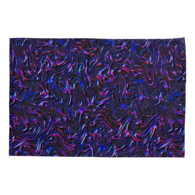 Parece azul e cor-de-rosa texturizado na parede (Traseira-Esquerda)