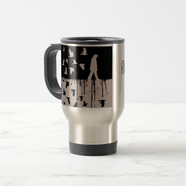 Parece caneca de viagem Anterior (Frente Esquerda)