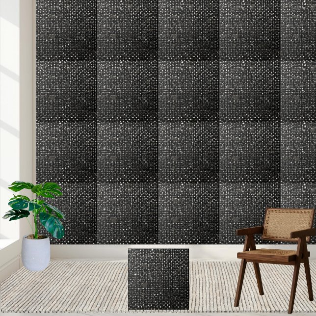 Parede Branca de Partículas Brancas Sujas Modernas (Modern Dirty Black White Particle Floor Wall Ceramic Tile)