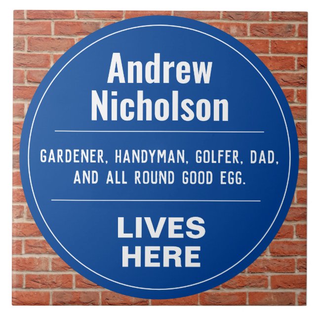 Parede de estilos comemorativos divertidos (Frente)