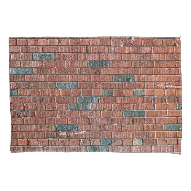 Parede de tijolo avermelhada/acastanhada velha (Frente)
