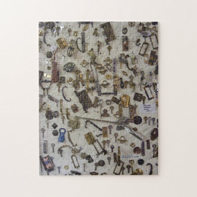 Parede do quebra-cabeça desafiante das chaves (Vertical)