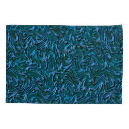 Parede russa texturizada em azul de cadete queimad