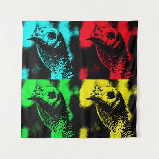 PAREDE TAPETE DE ARTE POP DE PERU (Frente)