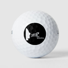 Parem A Bola De Golfe Louco