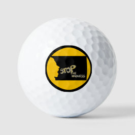 Parem A Bola De Golfe Louco
