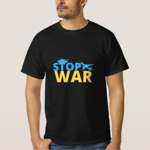 Parem a Guerra na Camisa T da ucrânia
