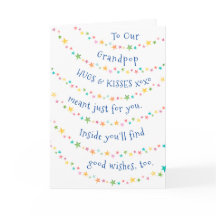 Parentes Feliz de Aniversário Cartão de Estrelas D