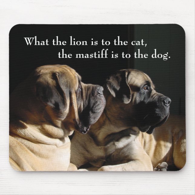 Pares Mousepad do Mastiff (Frente)