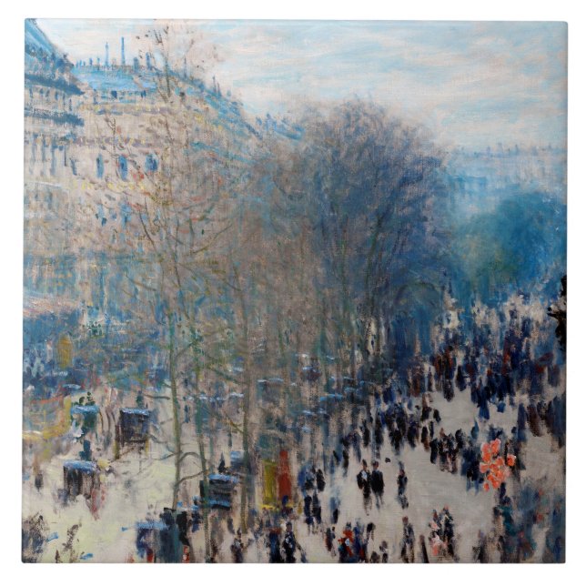 Paris Boulevard, Claude Monet (Frente)