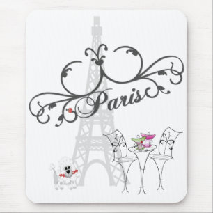 Paris Cafe Mousepad