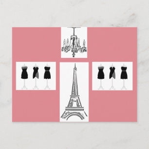 Paris Cidade da Luz Torre Eiffel Cartão Postal Fra