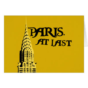 Paris. Enfim cartão