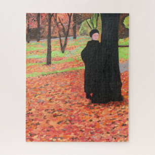 Paris Falling Folhas Quebra-cabeça