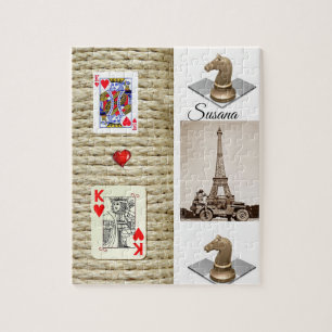 Paris França Decorative Jigsee Quebra-cabeça
