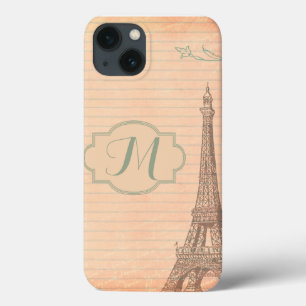 Paris França Eiffel Tower Monograma IPAD Air Case