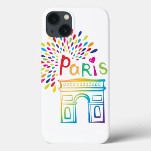 Paris France   Arc de Triomphe   Neon Design