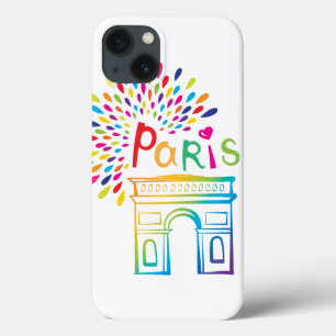 Paris France   Arc de Triomphe   Neon Design