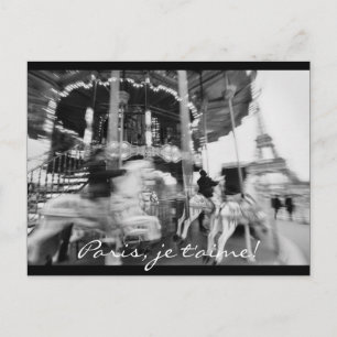 Paris, je t'aime! Cartão Postal