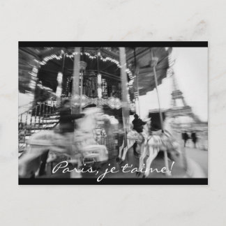 Paris, je t'aime! Cartão Postal